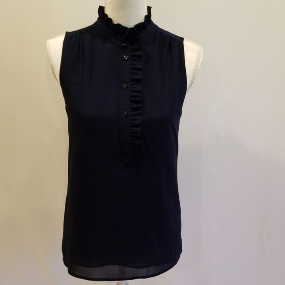 J. Crew Tops - J Crew Sleeveless Top Size 0 NWOT